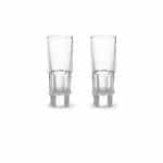 Set Due Bicchieri Vodka Harcourt Abysse Baccarat 2603422