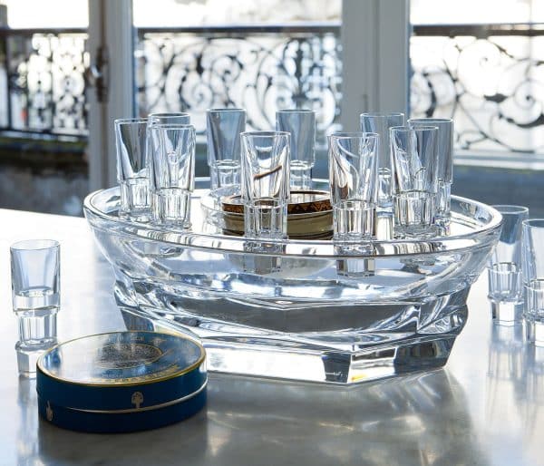 Set Due Bicchieri Vodka Harcourt Abysse Baccarat 2603422