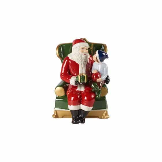 Babbo Natale in poltrona Villeroy & Boch Christmas Toy's