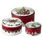 Scatola Dolci set 3 Pezzi Winter Collage Accessoires Villeroy & Boch