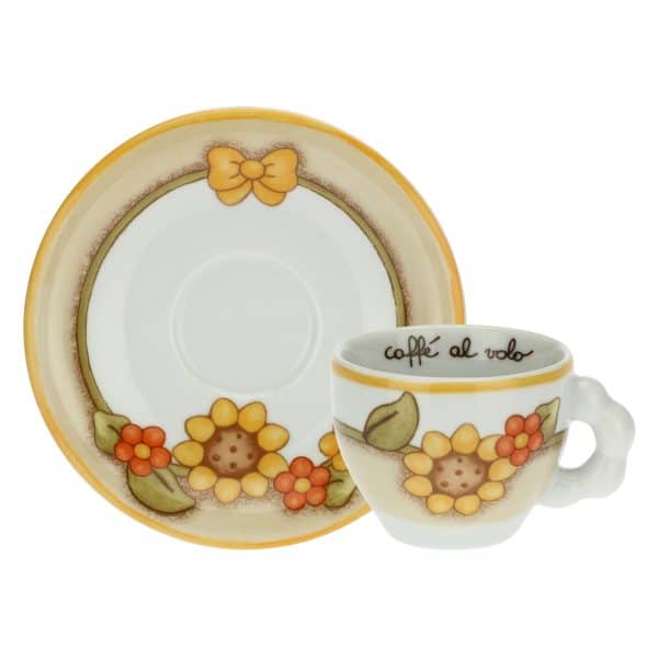 Set 6 tazzine caffè Country Thun P3773E02