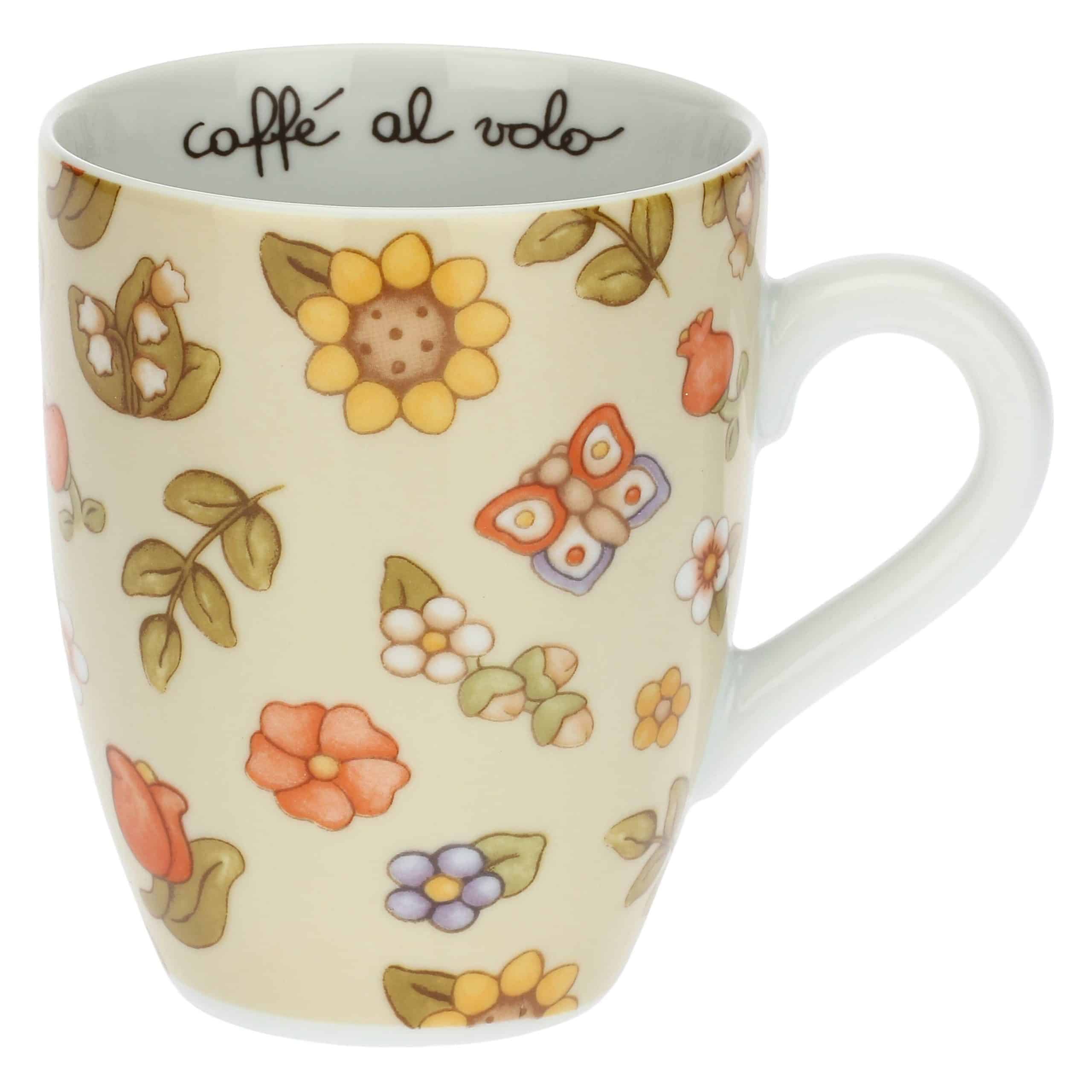 Mug fiori e girasoli Country Thun P3775E02 - Angiolella Versaci