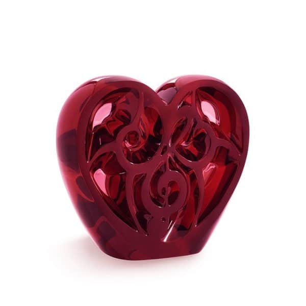 Vaso Music is Love Heart Lalique 10492300