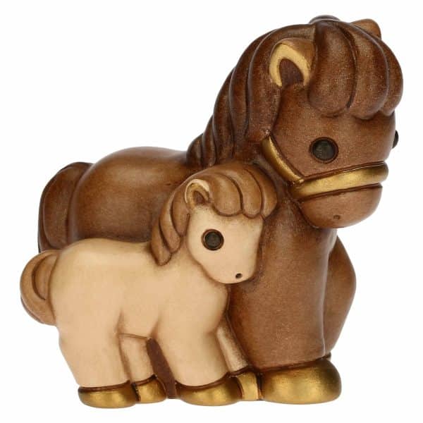 Cavallo con puledro Presepe Classico Thun S3170A88