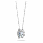 Collana Sparkling Dance Blu Swarovski 5642927