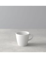 Manufacture Rock Blanc tazzina da espresso con piattino , bianco, Villeroy & Boch 1042401411