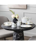 Château Septfontaines tazzina da espresso con piattino , bianco/oro Villeroy & Boch