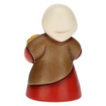 Donna con castagne Presepe Classico rosso Thun S3322A82