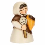 Donna con castagne Presepe Classico bianco Thun S3322A83