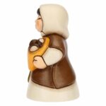 Donna con castagne Presepe Classico bianco Thun S3322A83