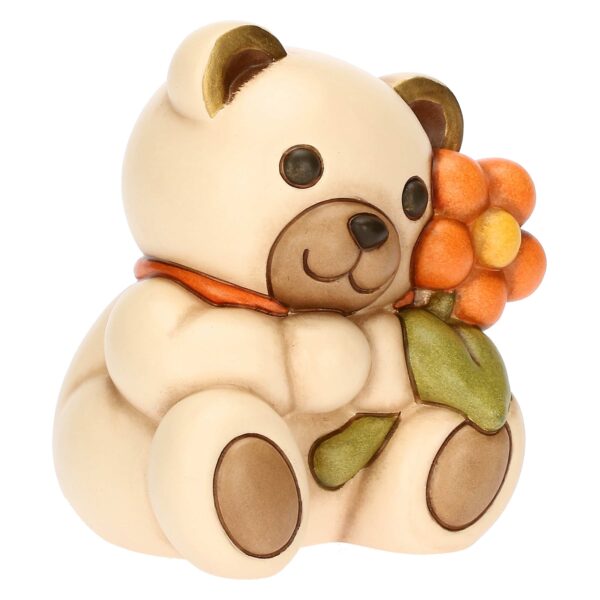 Teddy con fiore Primavera medio Thun F3356H90