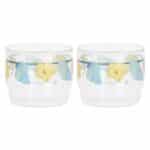 Set 2 coppette gelato in vetro Mare da amare Thun P4926P00