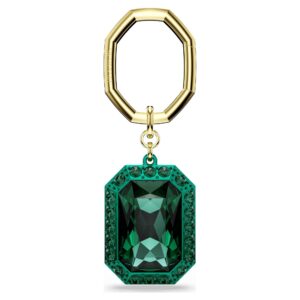 Portachiavi Ottagonale Verde Swarovski 5666643