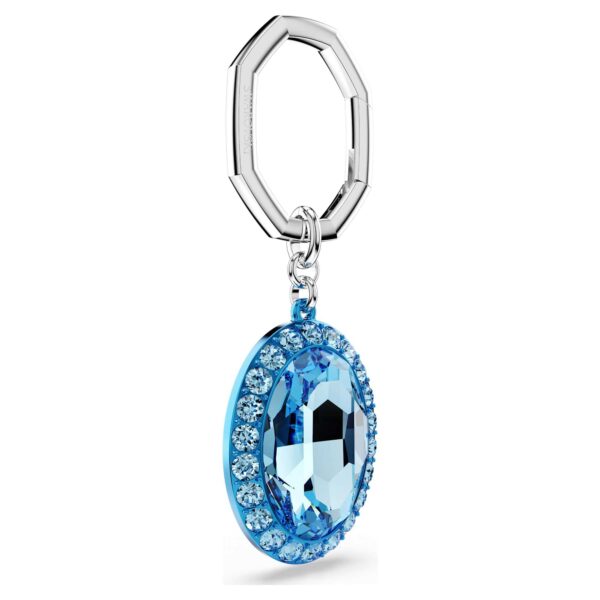 Portachiavi Ovale azzurro Swarovski 5666644