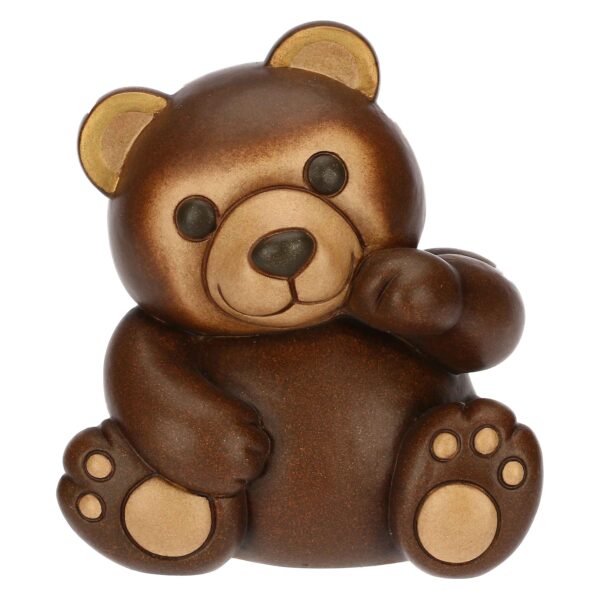 Orso Bruno in ceramica Abbracciami Thun F3431H90