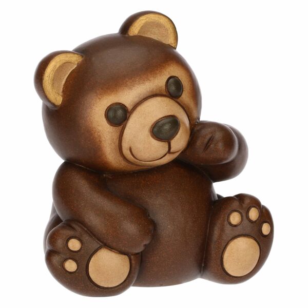 Orso Bruno in ceramica Abbracciami Thun F3431H90