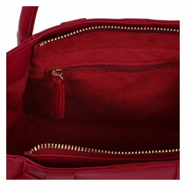 Borsa a spalla in ecopelle bordeaux Sempre con me Thun H3606P00