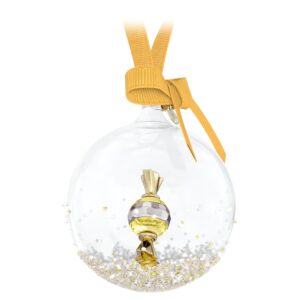 Holiday Decorazione Pallina Gialla Swarovski 5688315