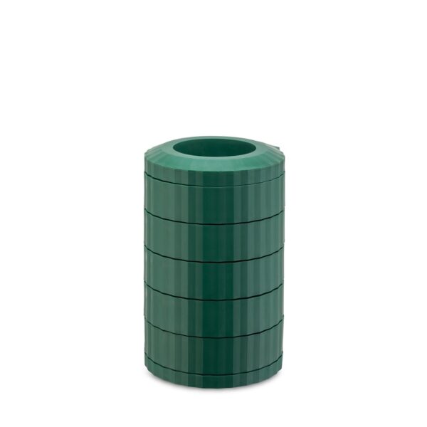 Portacapsule Verde Plissè Alessi MDL19 GR