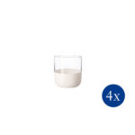 Manufacture Rock blanc bicchiere da shot, set da 4 pz. 1137998240 Villeroy & Boch