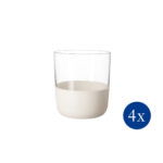 Manufacture Rock blanc bicchiere da whisky, set da 4 pz. 1137998250 Villeroy & Boch