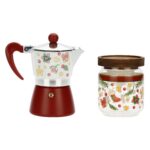 Set caffettiera e barattolo porta caffè Sorprese di Natale P5071P00 Thun