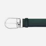 Cintura in pelle Sfumata British Green Montblanc 198644