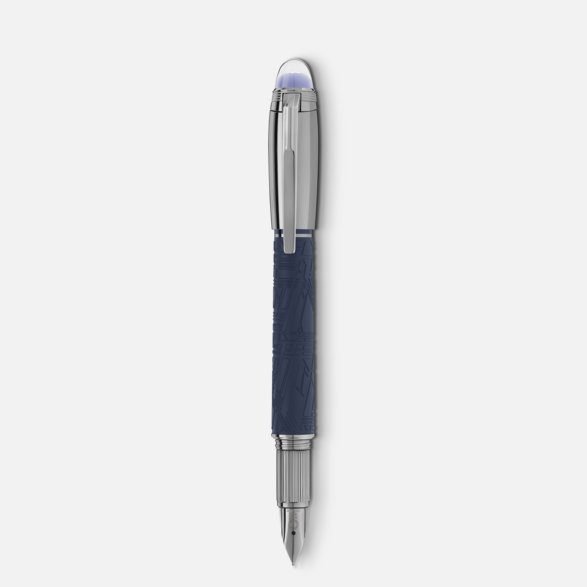 Penna Stilografica Starwalker SpaceBlue Douè F Montblanc 130214