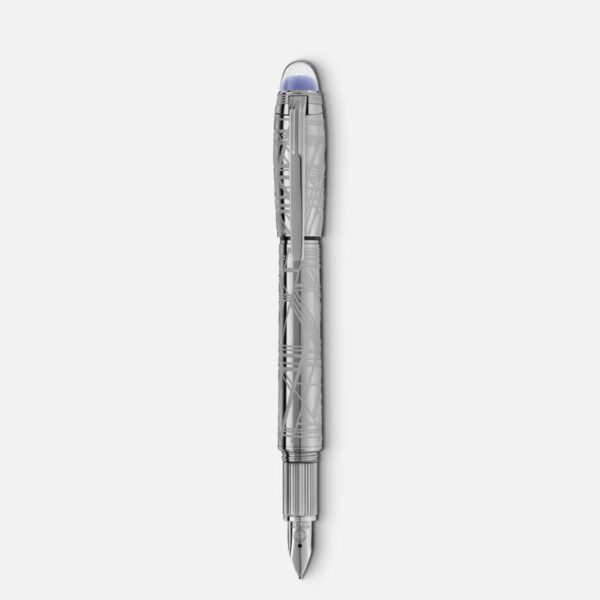 Penna Stilografica Starwalker SpaceBlue Metal M Montblanc 130219