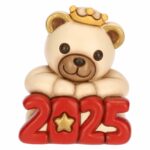 Teddy Buon Anno 2025 Rosso Thun F3401A82