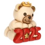 Teddy Buon Anno 2025 Rosso Thun F3401A82