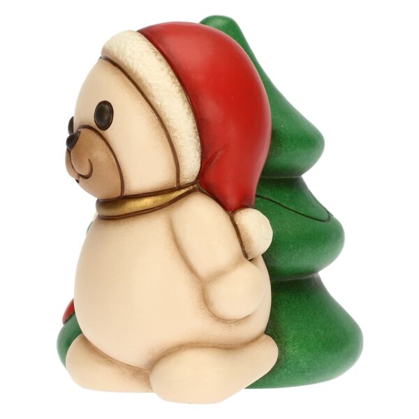 Teddy con albero di Natale in ceramica, medio F3420A82 Thun