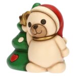 Teddy con albero di Natale in ceramica, medio F3420A82 Thun