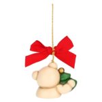 Addobbo natalizio Teddy con albero di Natale piccolo Thun S3416A82