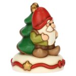 Carillon gnomo Oliver e albero di Natale in ceramica, medio S3419H90 Thun